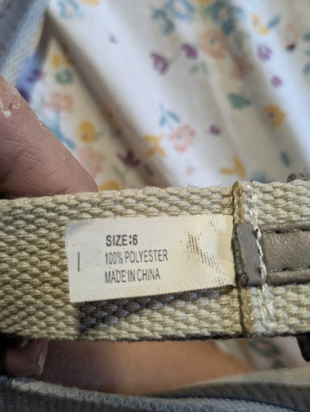 Source Unknown durable woven